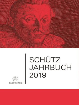 cover image of Schütz-Jahrbuch 2019